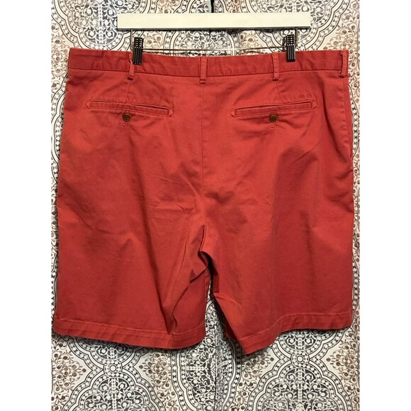 Izod Saltwater Men’s Red Stretch Shorts Size 40 Casual Preppy Coastal Summer - Picture 2 of 9